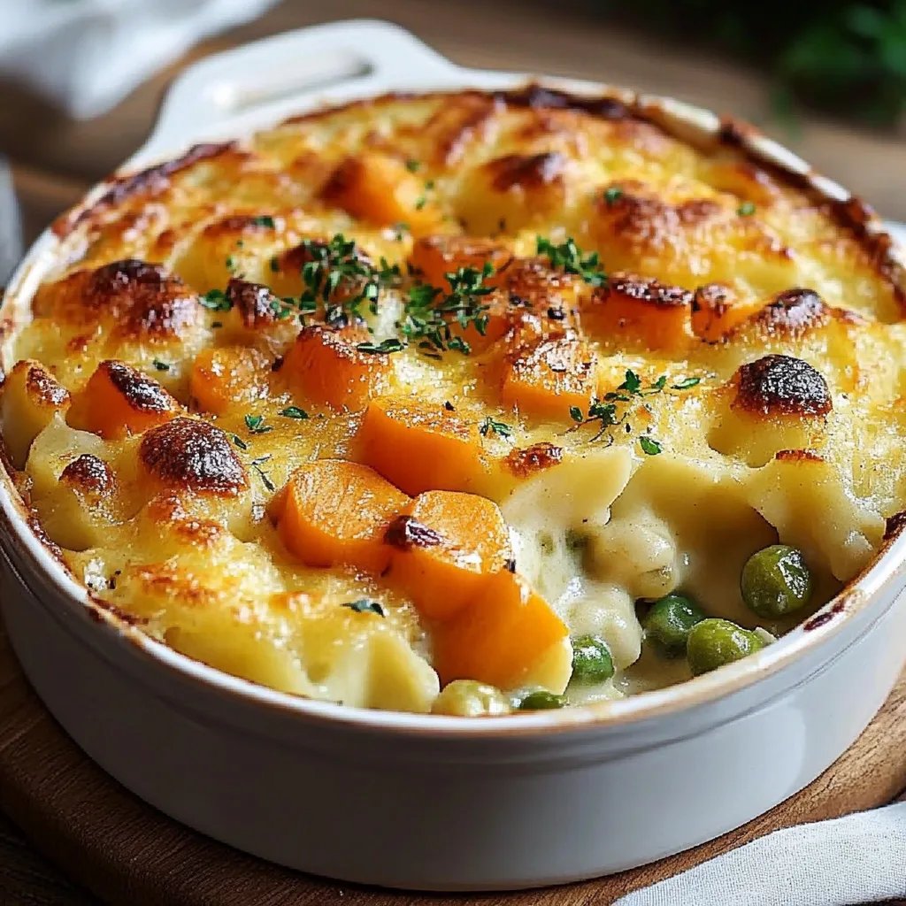 Spätzleauflauf mit Gemüse