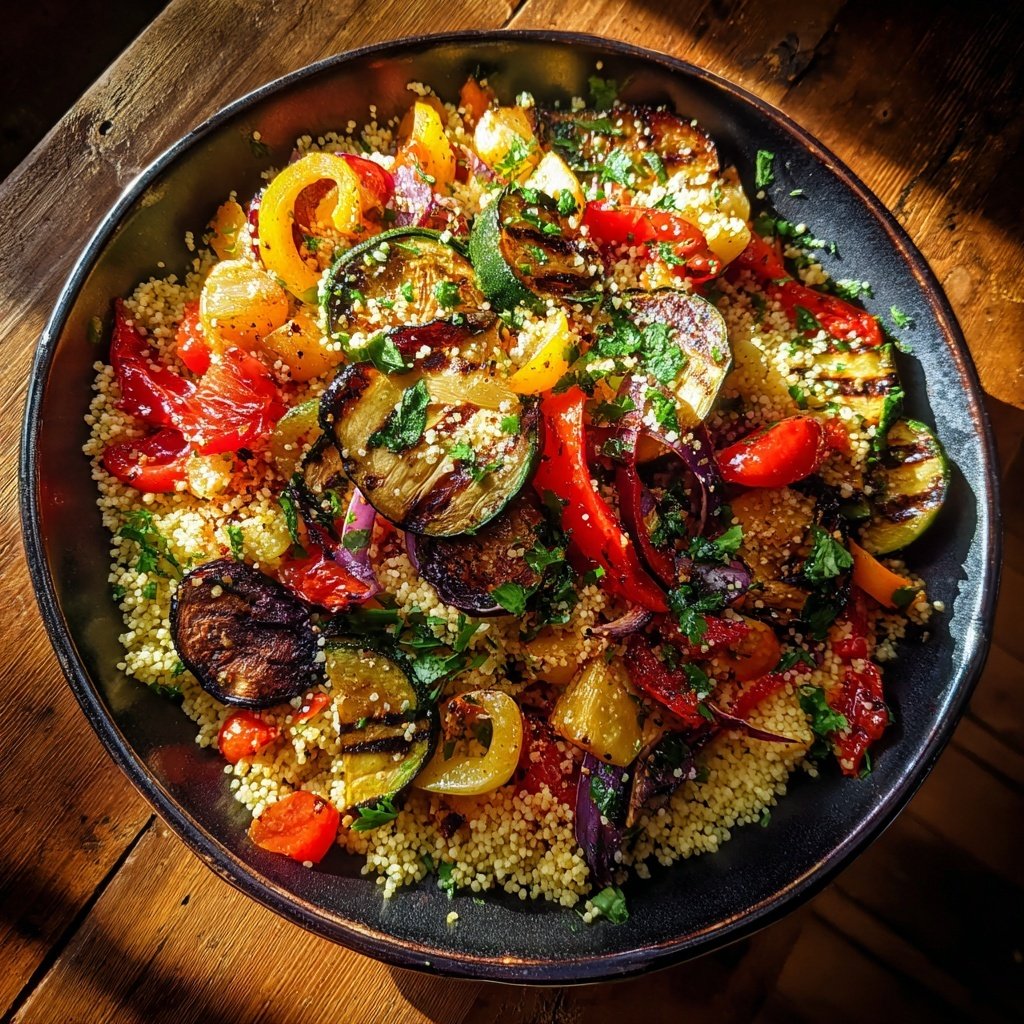 Grill Beilagen Salat Mit Couscous
