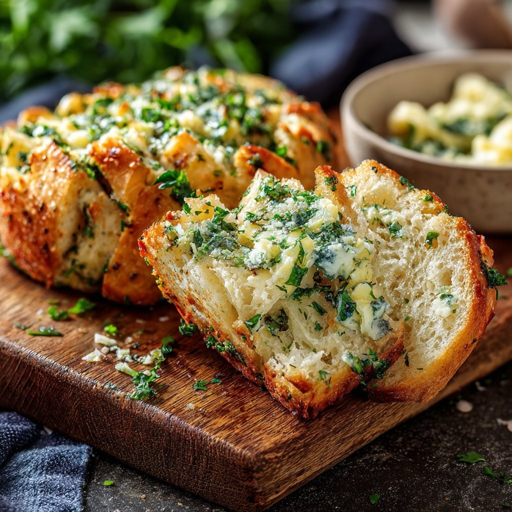 Zupfbrot Mit Knoblauchbutter