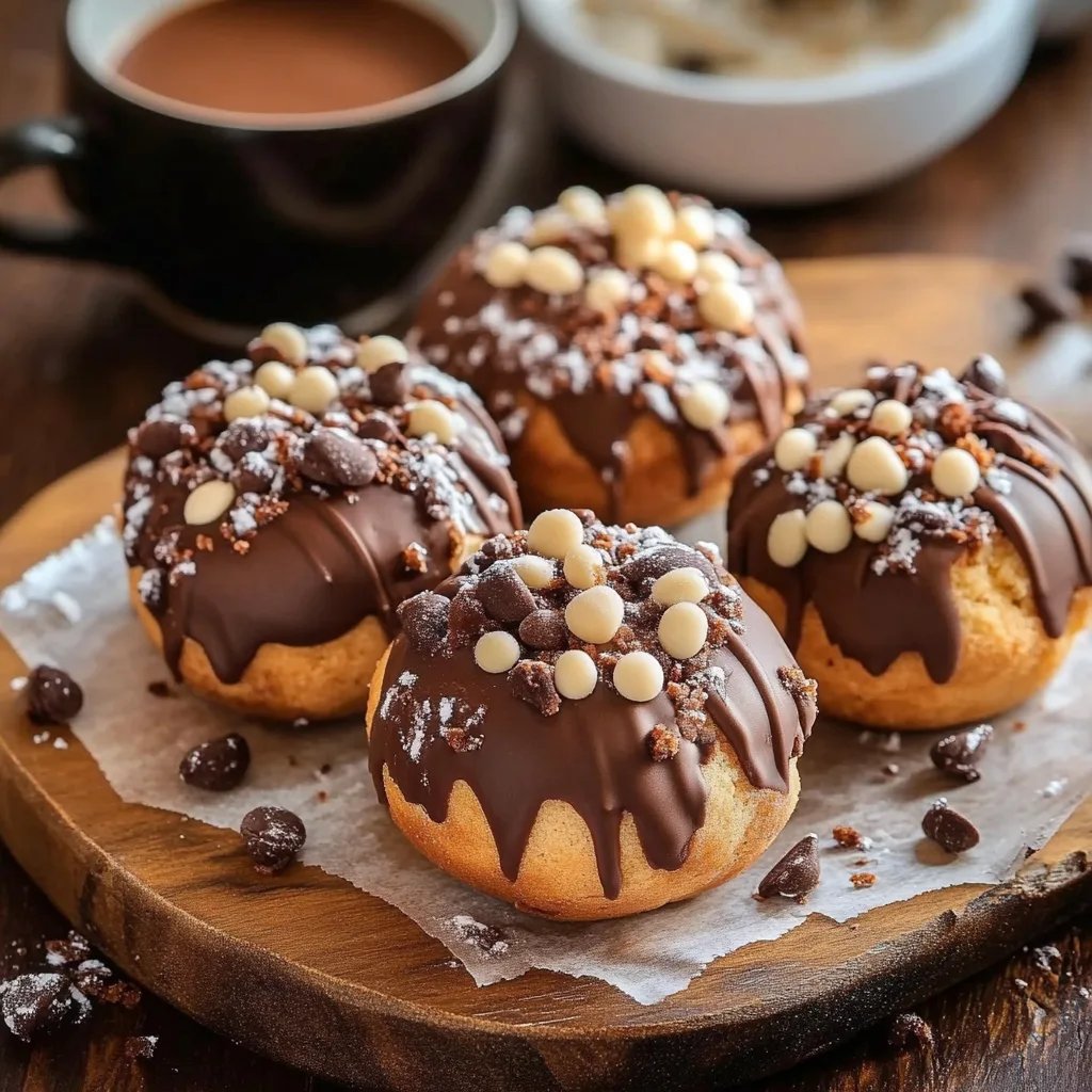 Kekse im Cookie-Donut-Stil