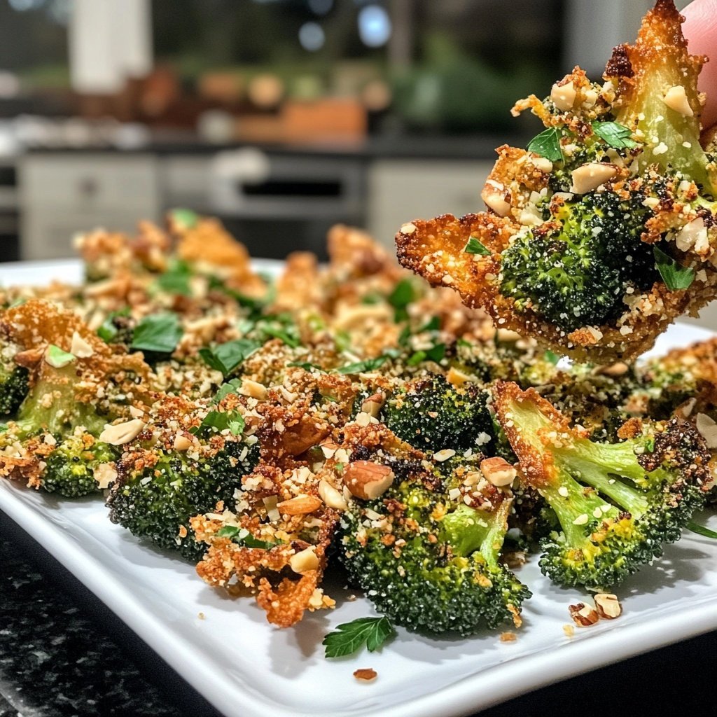 Knuspriger Brokkoli-Glückssalat