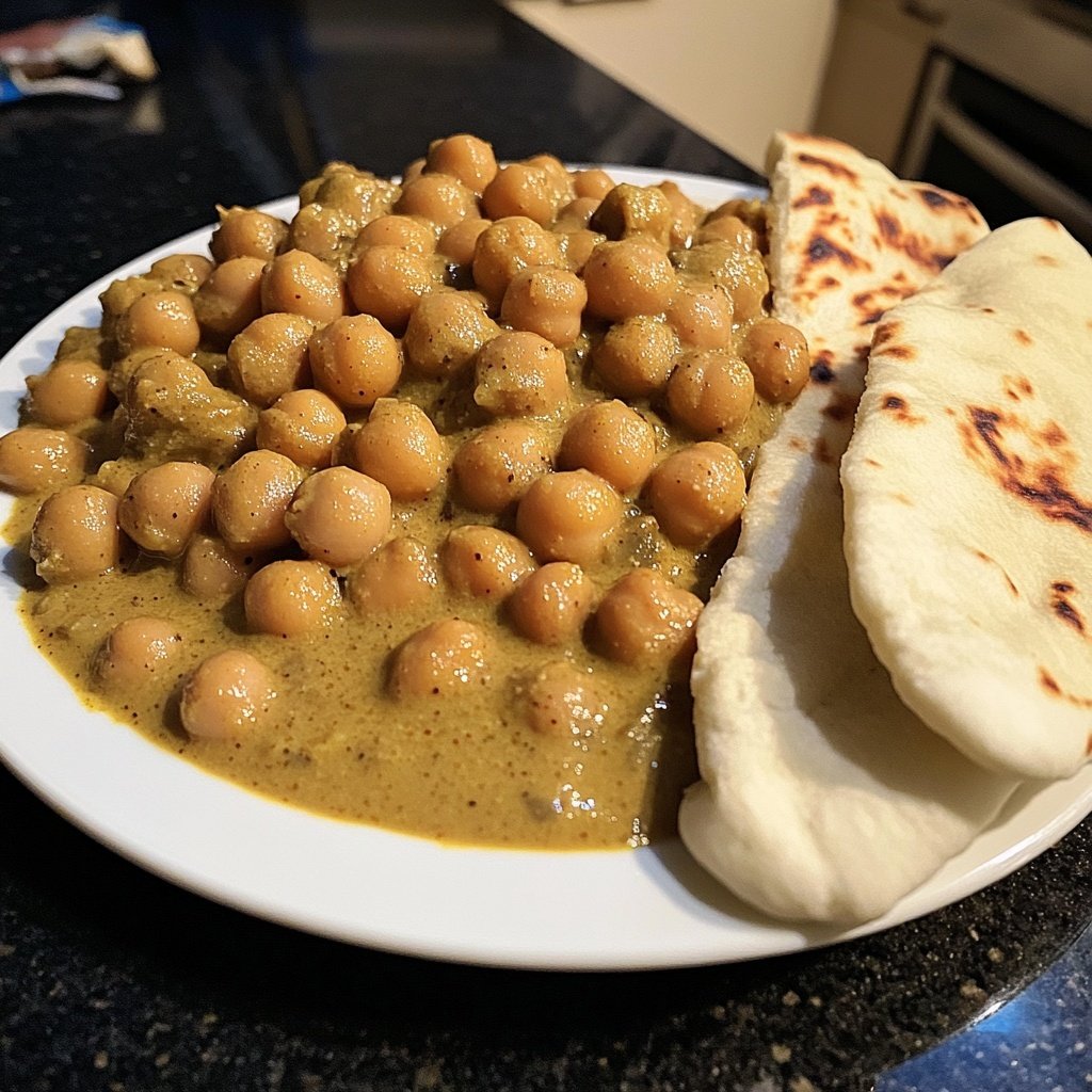 Indisches Kichererbsencurry