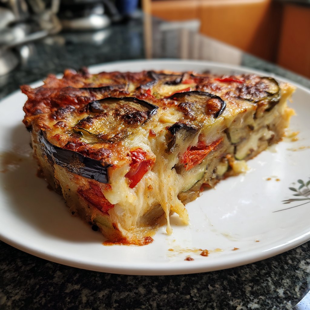 Gemüseauflauf mit Aubergine