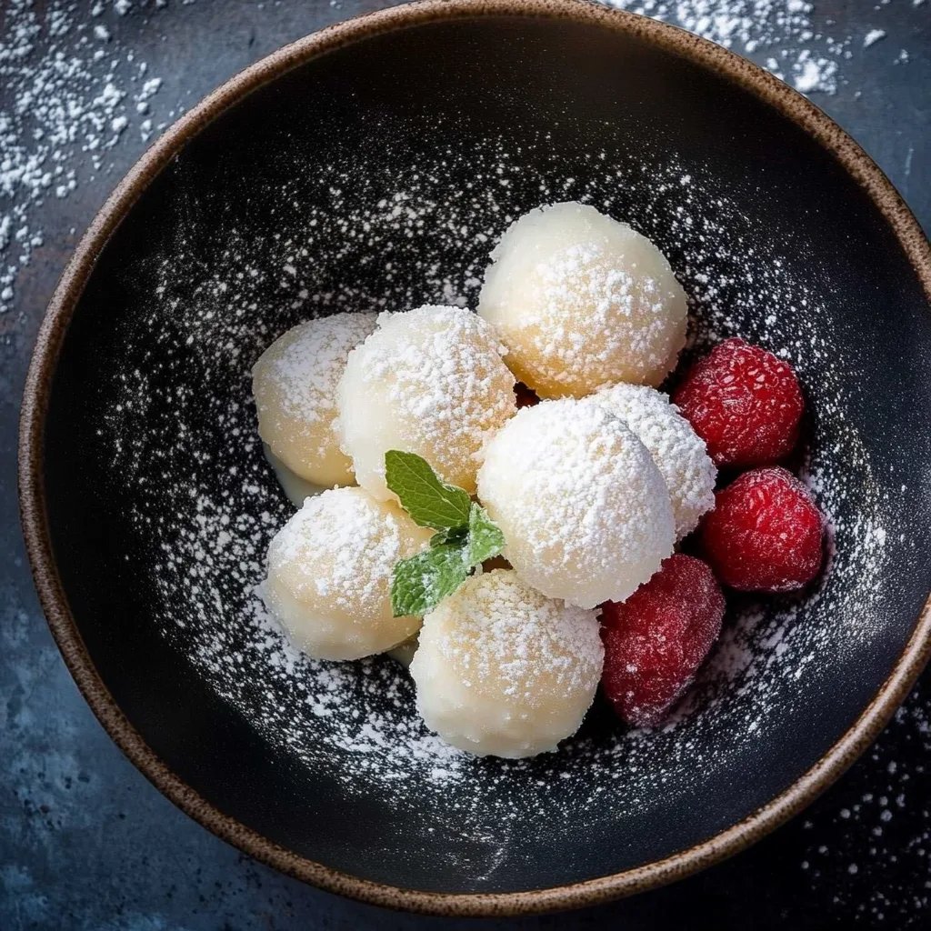 Schneebälle mit Kokos