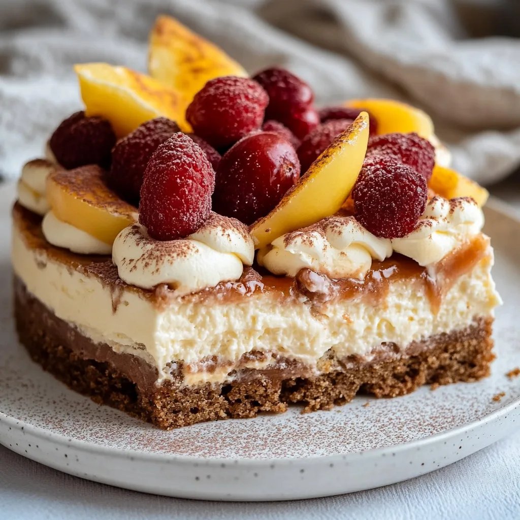 Bratapfeltorte mit Mascarpone