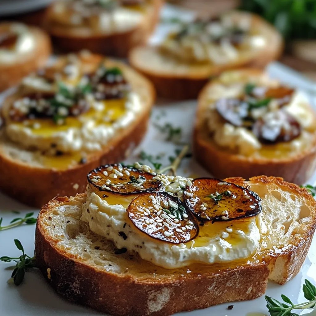 Balsamico-Ofenfeigen-Crostinis
